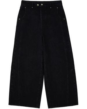 Protémoa Raven Wide-Leg Jeans - Black