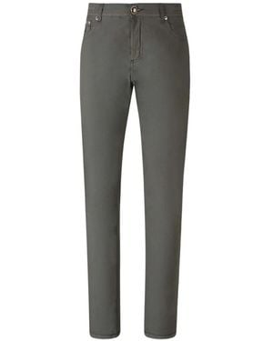 richard j. brown Logo-Patch Jeans - Grey
