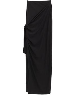 Paloma Wool Gonna Lunga Asimmetrica - Nero