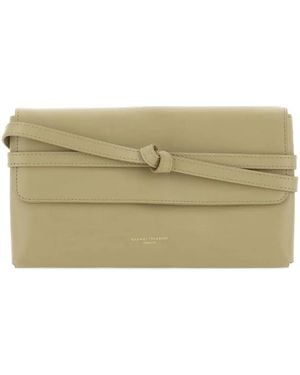 Gianni Chiarini Small Belty Knotted Straps Clutch Bag - Natural