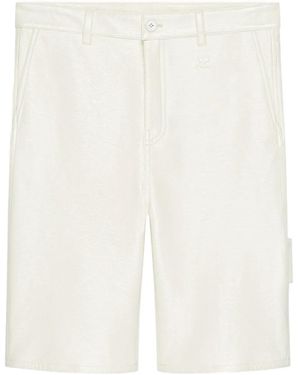 Courreges Pantalones cortos con bolsillos - Blanco