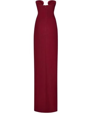 Nensi Dojaka Kleid mit Cut-Outs - Rot