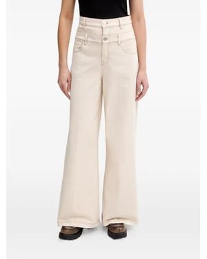 Munthe Rosh Wide-Leg Jeans - White