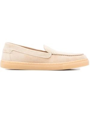 Marc O' Polo Almond-Toe Loafers - Natural