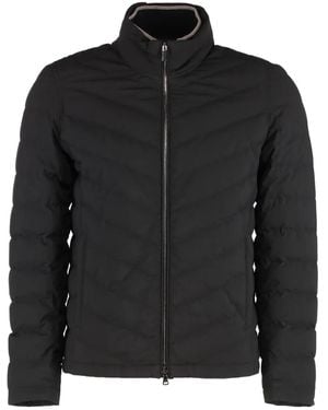 Paul & Shark Goose Down Padded Jacket - Black