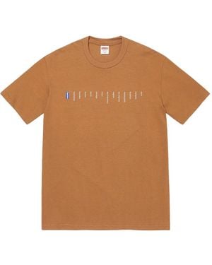 Supreme Location T-Shirt - Brown