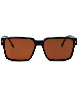 DSquared² Square-Frame Sunglasses - Brown