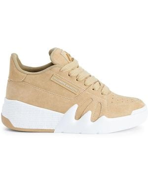 Giuseppe Zanotti Talon Mid-Top Trainers - White