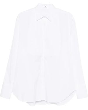 Ermanno Scervino Pleated Shirt - White