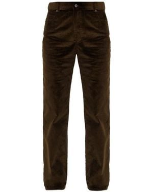 Loewe Corduroy Pants - Black