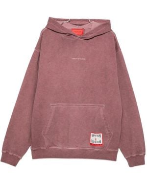 Vision Of Super Hoodie mit Logo-Patch - Rot