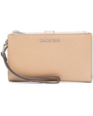 Michael Kors Adele Smartphone Wallet - Natural