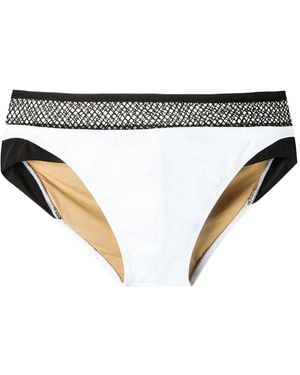 Amir Slama Mesh Panel Trunks - White