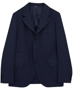 Comme des Garçons Button Blazer - Blue