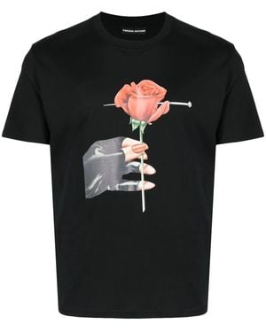 Kwaidan Editions ラウンドネック Tシャツ - ブラック