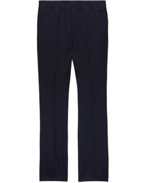 Prada Wool Trousers - Blue