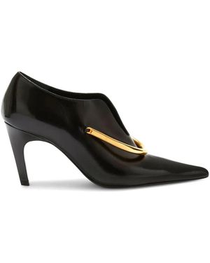 Jil Sander Pointed-Toe 60Mm Court Shoes - Black