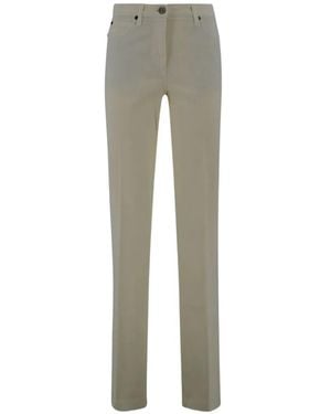 Etro Straight-Leg Trousers - Grey