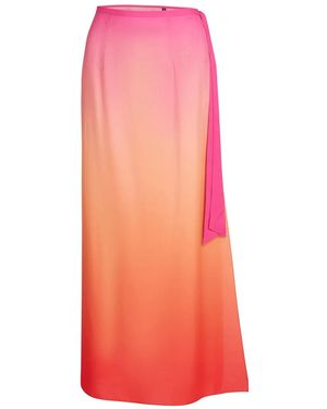 Karl Lagerfeld Ombré Maxi Pareo - Pink