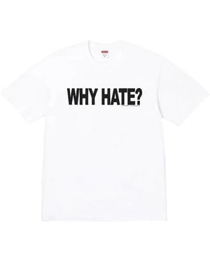 Supreme Slogan-Print T-Shirt - White