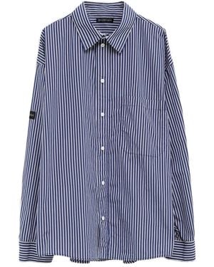 Balenciaga Striped Shirt - Blue