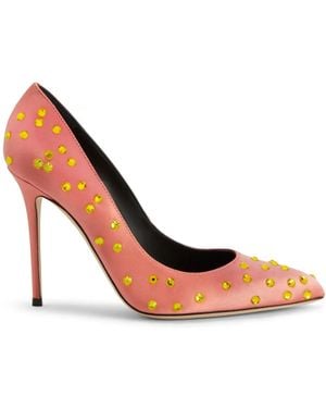 Giuseppe Zanotti Escarpins Jakye Precious 105 Mm - Pink