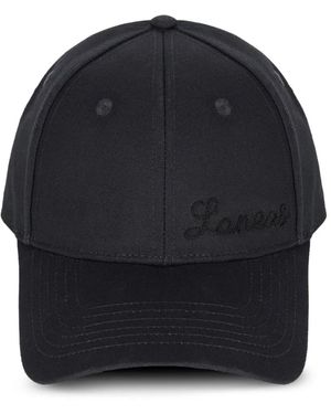 Laneus Gabardine Baseball Cap - Blue