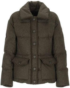 Moncler Monteain Quilted Jacket - Brown
