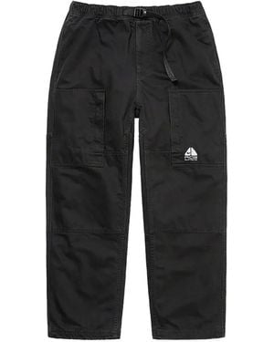 Supreme X Nike Acg Pantaloni Con Cintura - Nero