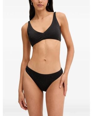 MICHAEL Michael Kors Bragas De Bikini Con Apliques De Strass - Negro