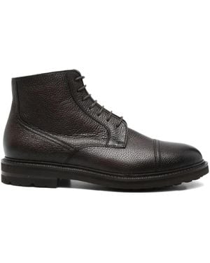 Henderson Polacchino Schnürstiefel - Schwarz
