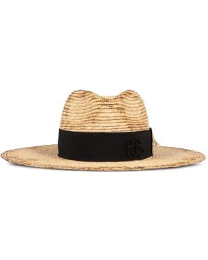 Ruslan Baginskiy Fedora Con Decorazione - Bianco