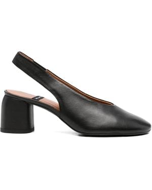 Ángel Alarcón Beira Round-Toe Pumps - Black