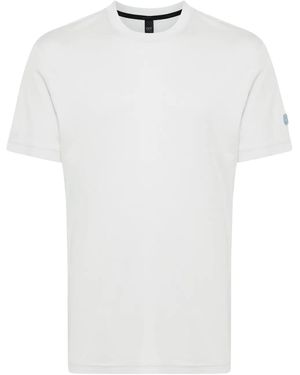 Alpha Tauri T-Shirt Mit Logo-Patch - Weiß
