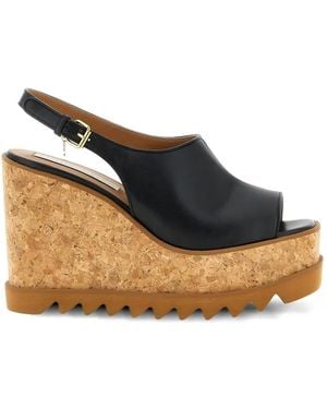 Stella McCartney Sneak-Elyse Sandalen - Natur