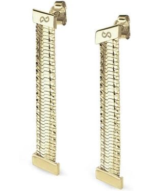 Desmo Wonder Rail Earrings - Metallic
