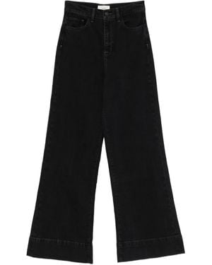 Triarchy Cuffed Jeans - Black