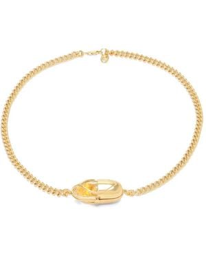 CAPSULE ELEVEN Collar Capsule Crystal Con Citrino - Metálico