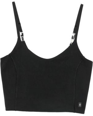 On Shoes Logo-Print Tank Top - Black
