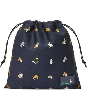 Loewe ドローストリング ポーチ - ブルー