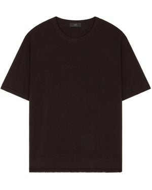 Alanui Crew Neck T-Shirt - Black