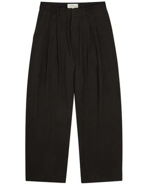 Studio Nicholson Pleated Trousers - Black