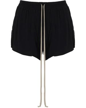 Rick Owens Drawstring Shorts - Black