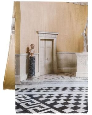Faliero Sarti Syon House スカーフ - ホワイト