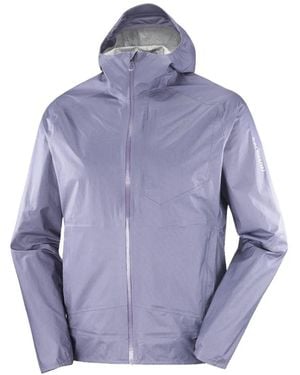 Salomon Bonatti Hooded Zip-Up Jacket - Blue