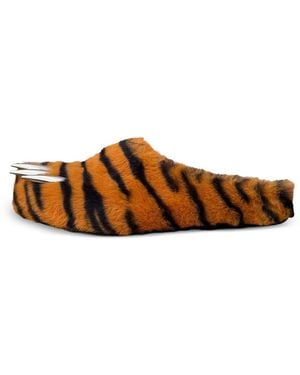 Bravest Studios Sneakers Mit Klauen-Print - Braun