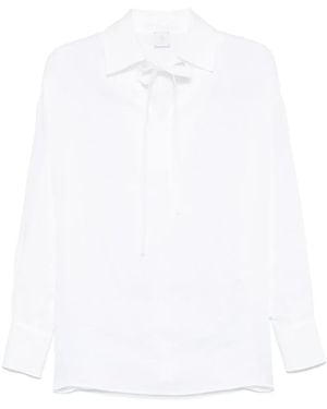 Eleventy Linen Blouse - White