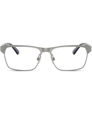 Polo Ralph Lauren Lunettes De Vue À Monture Rectangulaire - White