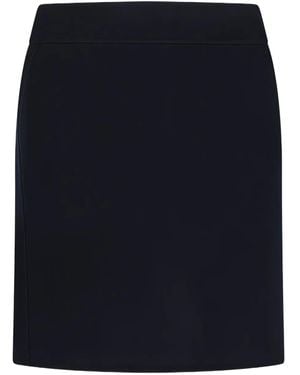 Max Mara Gerader Aida Minirock - Blau