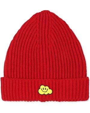 Ghayme Beanie Mit Wolkenapplikation - Rot